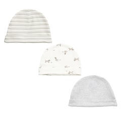 YAMP - Gorro Bebé Niño Pack X3 Algodón